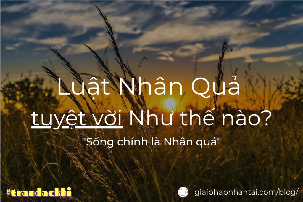 Luật Nhân quả tuyệt vời như thế nào?