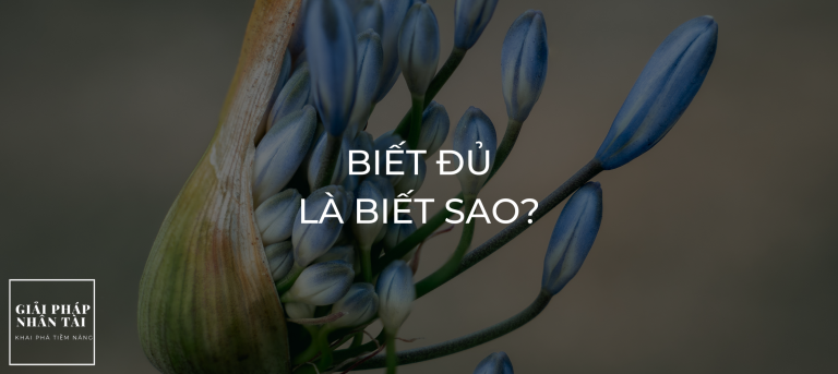 Biết đủ là biết sao
