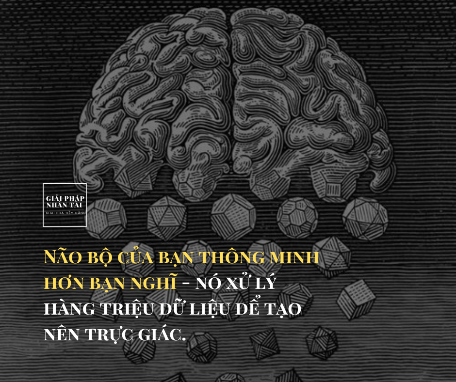 Trực giác là gì? 9 cách rèn luyện “giác quan thứ 6” 2 Não bộ của bạn thông minh hơn bạn nghĩ – nó xử lý hàng triệu dữ liệu để tạo nên trực giác.