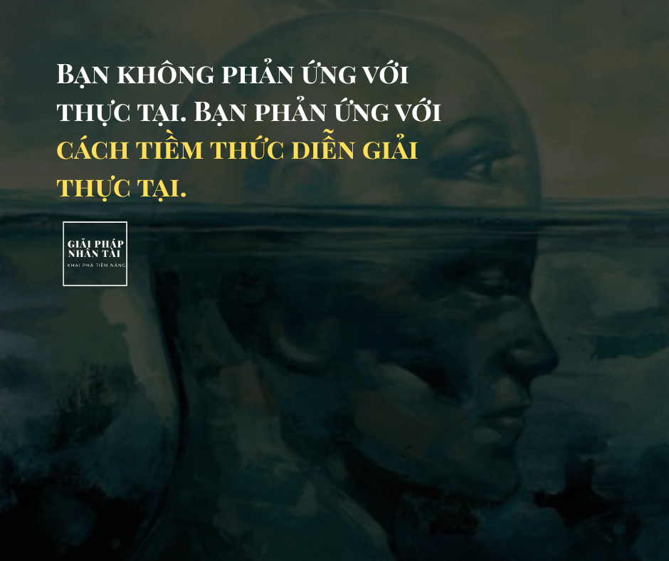 Tiềm Thức Là Gì? Vì sao nó âm thầm điều khiển bạn? 1 Bạn không phản ứng với thực tại. Bạn phản ứng với cách tiềm thức diễn giải thực tại.