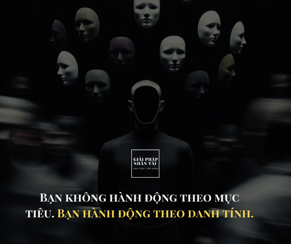 Tiềm Thức Là Gì? Vì sao nó âm thầm điều khiển bạn? 3 Bạn không hành động theo mục tiêu. Bạn hành động theo danh tính.